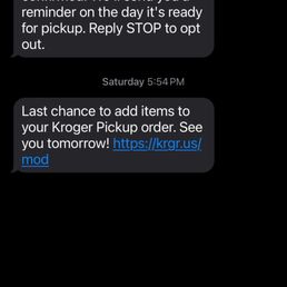 a text message sent to a customer a text message sent to a customer