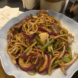Sautéed noodles - beef Sautéed noodles - beef