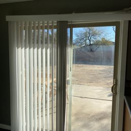This was the "before" - damaged, poorly attached to the wall, and ugly!