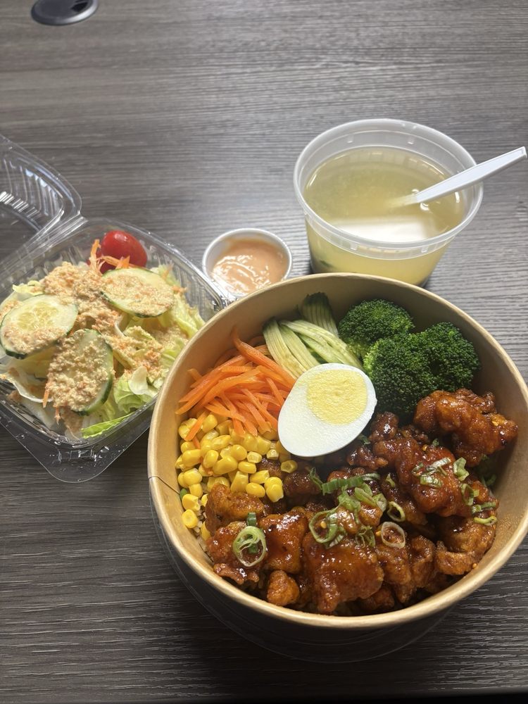 Food from Glaze & Green Bistro