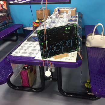 Altitude Trampoline Park - Set up our table, it looks awesome - Trampoline Parks Near Me - Austin, Texas Altitude Trampoline Park - Set up our table, it looks awesome - Trampoline Parks Near Me - Austin, Texas
