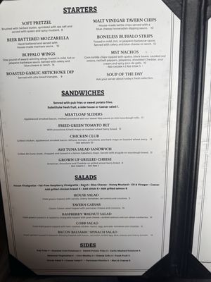Menu photo 3 Main Street Tavern - Broken Arrow Broken Arrow, OK Menu photo 3 Main Street Tavern - Broken Arrow Broken Arrow, OK