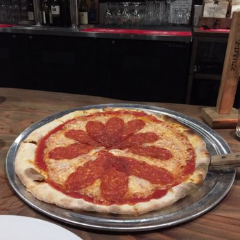 Toscana - Pizza with Calabrese salami. SOOOO GOOD! (We put chili oil on ours) - Pizza Near Me - Solvang, California Toscana - Pizza with Calabrese salami. SOOOO GOOD! (We put chili oil on ours) - Pizza Near Me - Solvang, California