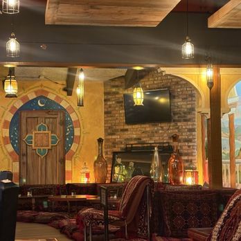 Arpeggio Grill - So pretty the decoration - Pizza Near Me - Austin, Texas