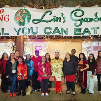 Lin's Garden - Our large party celebrating Lunar New Year - Japanese Near Me - Roseville, California