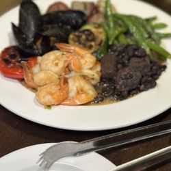 Brasa Brazilian Steakhouse - Brasa Brazilian Steakhouse - buffet station platter