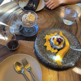 Nara Thai Kitchen - Mango Sticky Rice and Affogato Espresso - Thai Near Me - Irvine, California Nara Thai Kitchen - Mango Sticky Rice and Affogato Espresso - Thai Near Me - Irvine, California