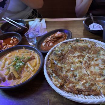 Tosokchon NYC - Seafood Pancake () Rose Tteokbokki () - Asian Fusion Near Me - New York, New York Tosokchon NYC - Seafood Pancake () Rose Tteokbokki () - Asian Fusion Near Me - New York, New York