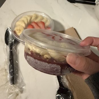 Acai Bar - The Basic Bowl regular is even smaller now - Acai Bowls Near Me - Hanford, California