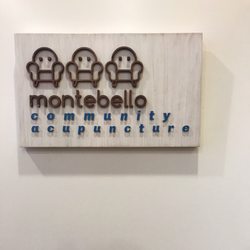 Montebello Community Acupuncture - Cute sign.