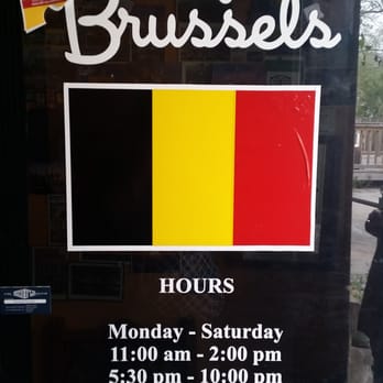 Cafe Brussels - Door greeting - Belgian Near Me - Houston, Texas