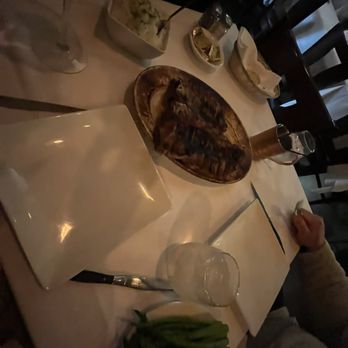 Meet The Meat - Our NYE tradition, Porter House for 2 People, mashed potatoes & steamed asparagus - Steakhouses Near Me - Astoria, New York