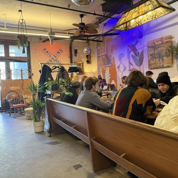 Crossroads Cafe - Seating - Coffee & Tea Near Me - New York, New York