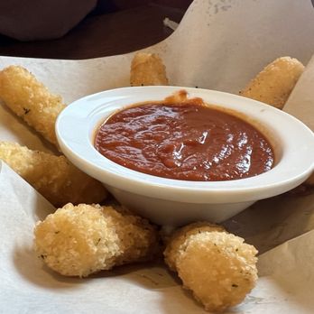 Denny's - Mozzarella Sticks: hot and crispy with a melty, chewy inside. Bone apple teeth. - Diners Near Me - Fort Smith, Arkansas