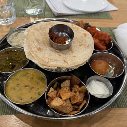 Mutton thali