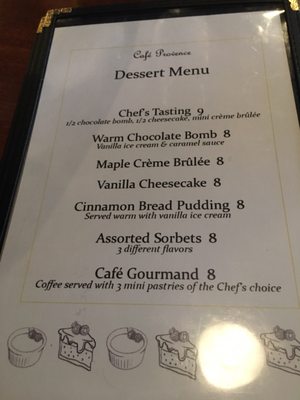 Menu photo 1 Cafe Provence Brandon, VT Menu photo 1 Cafe Provence Brandon, VT