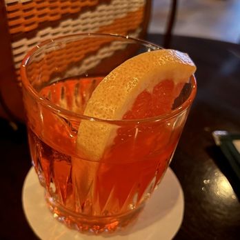 Lost Boy Dry Goods - Mezcal Verano Negroni (needed a bit more Campari) - Cocktail Bars Near Me - Miami, Florida