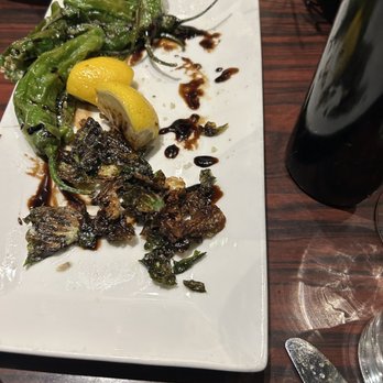 Gaetano's - Shishito peppers and brussel sprouts - Italian Near Me - Denver, Colorado