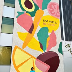 OneC1TY - Very cool mural outside of AVO