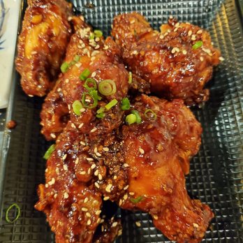 Forever Sushi - Yummy Yummy "Korean Fried Chicken Wings" (wasn't yummy yummy) - Sushi Bars Near Me - Puyallup, Washington