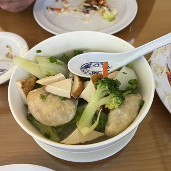 Anna's Vegan Cafe - Wonton Soup - Vegetarian Near Me - Sacramento, California Anna's Vegan Cafe - Wonton Soup - Vegetarian Near Me - Sacramento, California