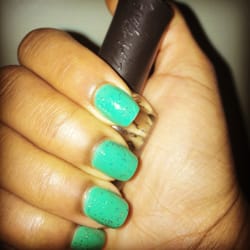 Pretty Natural Nails - Natural nail manicure.