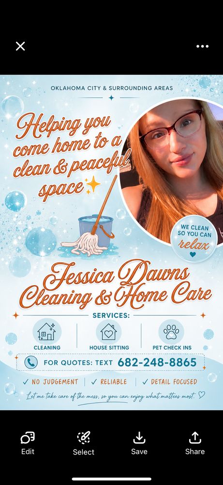Jessica dawns cleaning and home care - pet boarding facility in Midwest City, OK