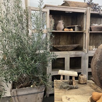 Olive Ateliers - Live olive trees in a vast range of sizes; beautiful hutches/armoires; wooden decorative items - Furniture Stores Near Me - Los Angeles, California