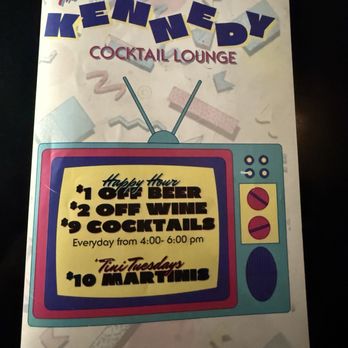 The Kennedy - Happy hour specials - Cocktail Bars Near Me - Pensacola, Florida The Kennedy - Happy hour specials - Cocktail Bars Near Me - Pensacola, Florida