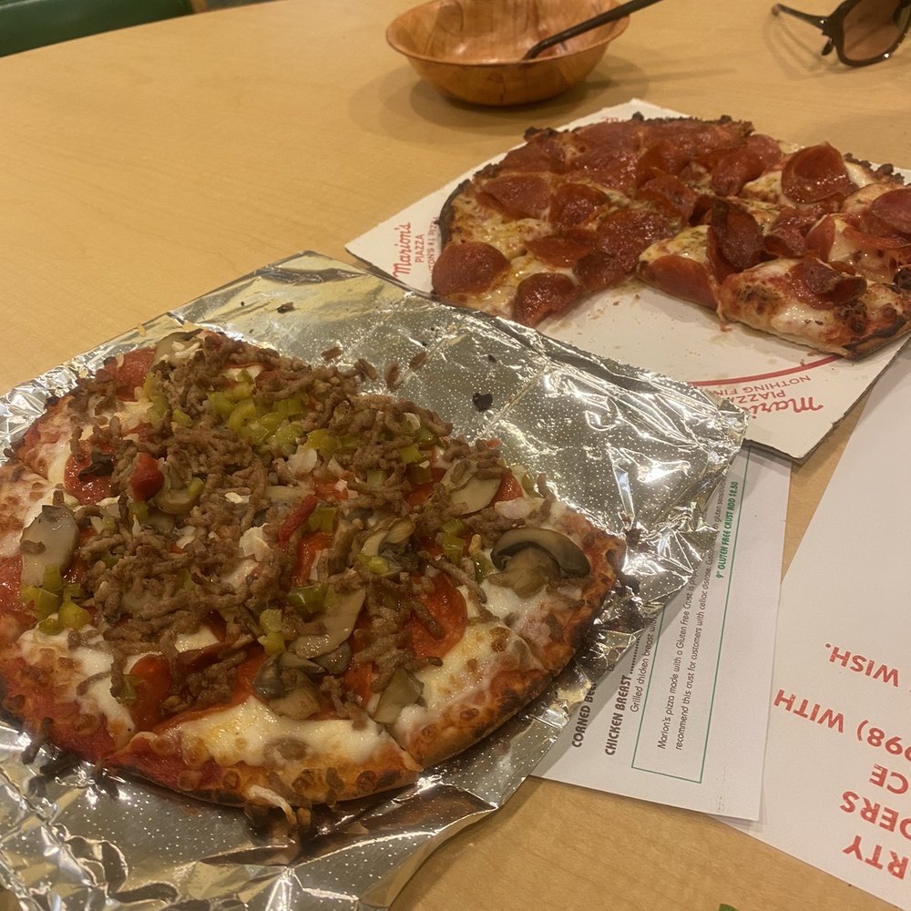 Marion's Piazza - Gluten free deluxe and regular crust pepperoni - Pizza Near Me - Mason, Ohio Marion's Piazza - Gluten free deluxe and regular crust pepperoni - Pizza Near Me - Mason, Ohio