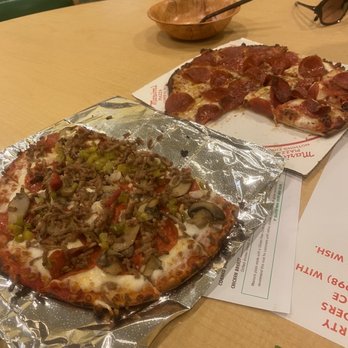 Marion's Piazza - Gluten free deluxe and regular crust pepperoni - Pizza Near Me - Mason, Ohio