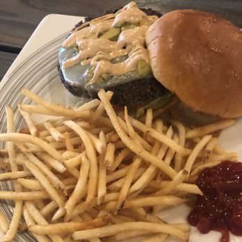 Cafe Whitney - Beyond Burger with Fries ($14) - New American Near Me - Reno, Nevada Cafe Whitney - Beyond Burger with Fries ($14) - New American Near Me - Reno, Nevada
