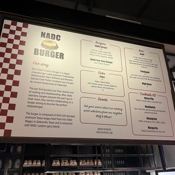 NADC Burger - NADC Burger Menu - American Near Me - Austin, Texas NADC Burger - NADC Burger Menu - American Near Me - Austin, Texas