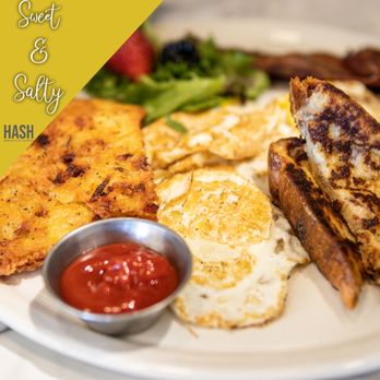 Hash Breakfast Eatery - a plate of food - Breakfast & Brunch Near Me - Red Deer, Alberta Hash Breakfast Eatery - a plate of food - Breakfast & Brunch Near Me - Red Deer, Alberta