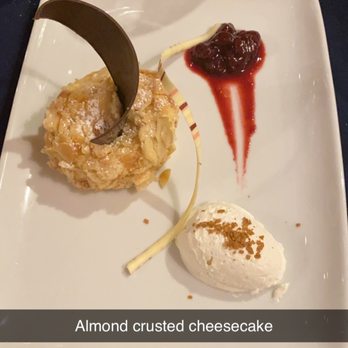 Narcoossee's - Almond-crusted Cheesecake - New American Near Me - Lake Buena Vista, Florida Narcoossee's - Almond-crusted Cheesecake - New American Near Me - Lake Buena Vista, Florida
