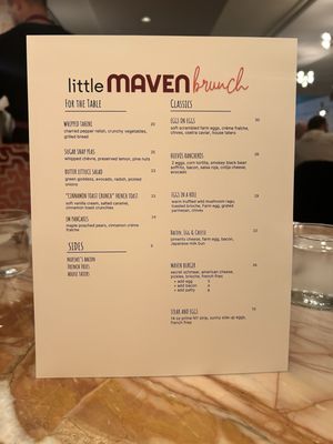 Menu photo 1 Little Maven New York, NY Menu photo 1 Little Maven New York, NY