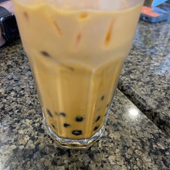 Pho Vina - Thai Ice tea with boba (extra cost for boba) - Vietnamese Near Me - Woodinville, Washington Pho Vina - Thai Ice tea with boba (extra cost for boba) - Vietnamese Near Me - Woodinville, Washington