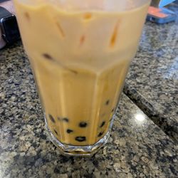 Pho Vina - Thai Ice tea with boba (extra cost for boba)