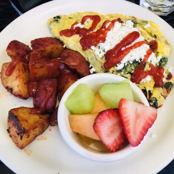 Wildflower Cafe - Sun - dried Tomato Omelet - Breakfast & Brunch Near Me - Redondo Beach, California Wildflower Cafe - Sun - dried Tomato Omelet - Breakfast & Brunch Near Me - Redondo Beach, California