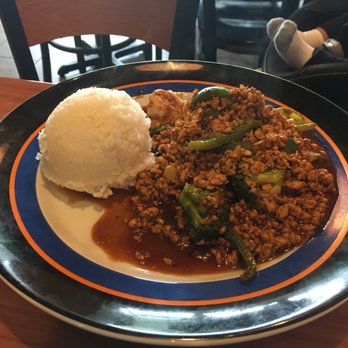 Simply Thai - Basil chicken and shrimp. - Thai Near Me - Frisco, Texas