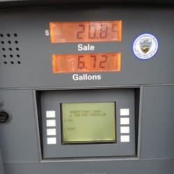 Chevron - Getting gas to last for the week. $3.09 unleaded the cheapest of the 3 pumps