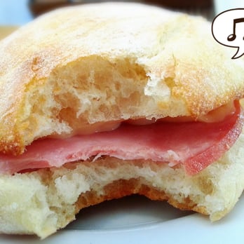 Caffe Centro - Ham n swiss. Simply perfect :-) - Sandwiches Near Me - San Francisco, California
