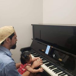 Savant Education - My daughter already excited to learn all about playing the piano!