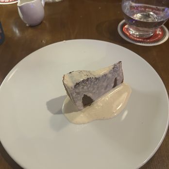 Curryish Tavern - Dessert was a jaggery and sesame tart - Indian Near Me - Toronto, Ontario