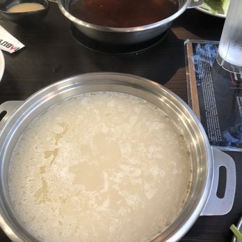 Shabuya - 2/15/20 T - B sukiyaki broth tonkotsu broth - Hot Pot Near Me - Honolulu, Hawaii