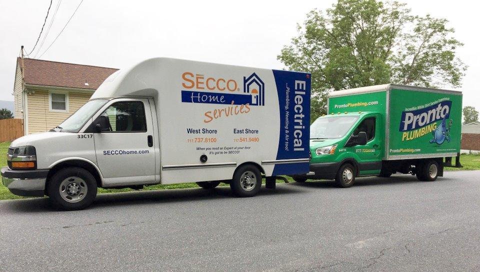 Slide of Pronto Plumbing Heating Air Drains