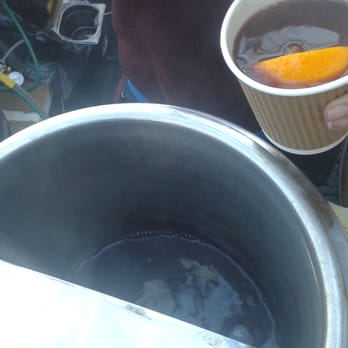 Belgian Bar Paella Stall - I thought the mulled wine was a tad over boiled - Street Vendors Near Me - Altrincham, XGM