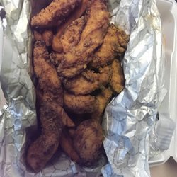 Jeff's Grocery - Shrimp,Fish & Chicken Strip Platter