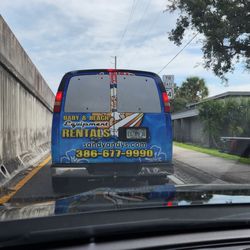 Sandy Andy's Rentals - Idiot driver.