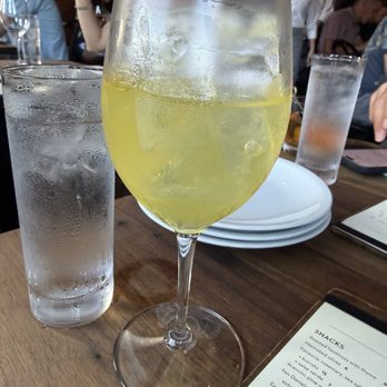 Coltivare - Limoncello spritz- do not yet. Flat. Tastes like it has water in it. No bubbles. - Italian Near Me - Houston, Texas Coltivare - Limoncello spritz- do not yet. Flat. Tastes like it has water in it. No bubbles. - Italian Near Me - Houston, Texas
